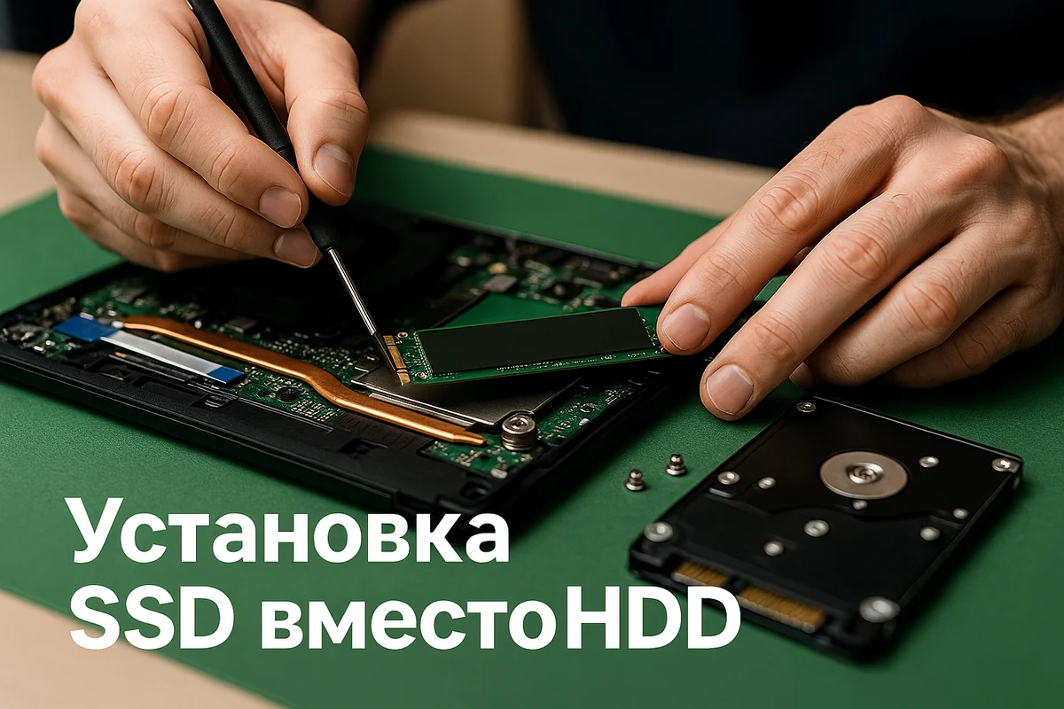 Установка SSD вместо HDD в ноутбук — прирост скорости запуска программ
